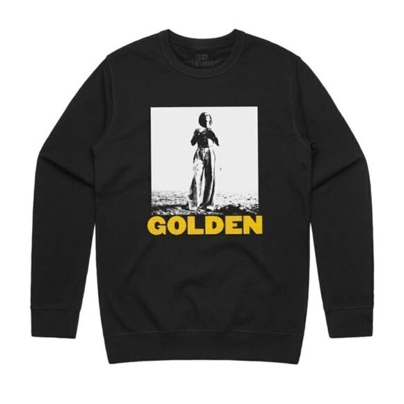 HARRY STYLES GOLDEN CREWNECK SWEATSHIRT - Small / S - Picture 1 of 6